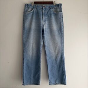 Vintage Orange Tab 80’s Levi’s Light Wash Straight Leg Jean